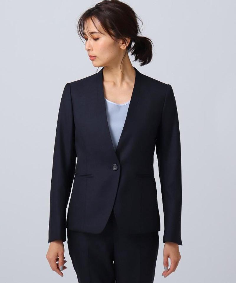 エクストラセタメリノノーカラージャケット