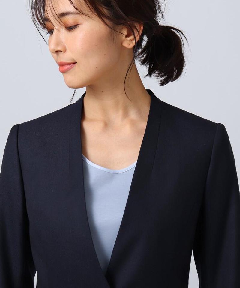 エクストラセタメリノノーカラージャケット