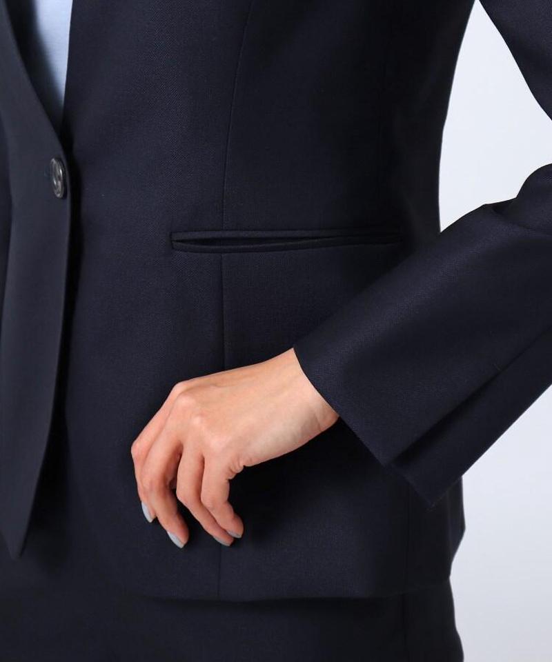 エクストラセタメリノノーカラージャケット