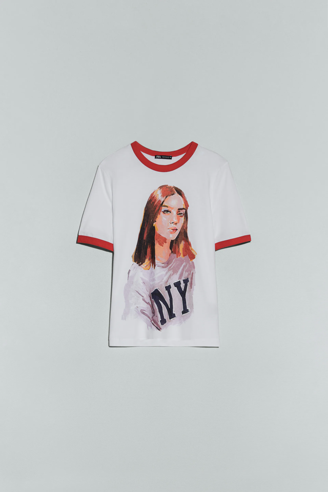 ガールプリントTシャツ