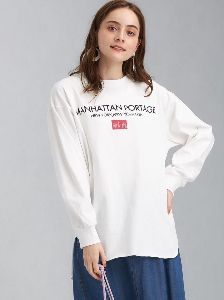 [ マンハッタンポーテージ ] ★★SC MANHATTAN PORTAGE ロングスリーブ ロゴ Tシャツ