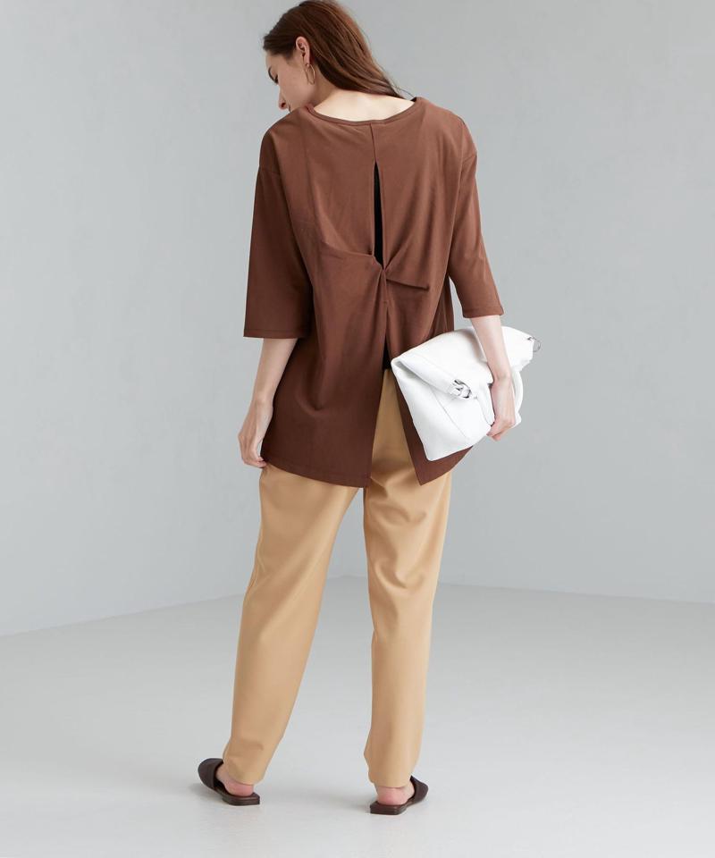 FFC バックツイスト プルオーバー カットソー
