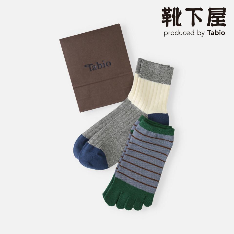 【あす楽】【靴下屋】 メンズ 爽やかセット / 靴下 タビオ Tabio くつ下 5本指 五本指 5本指靴下 五本指靴下 5本指ソックス 五本指ソックス ギフト プレゼント メンズ 日本製