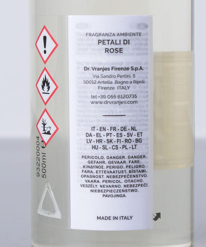 ＜Dr. Vranjes（ドットール・ヴラニエス）＞ PETALI DI ROSE レフィル 500ml