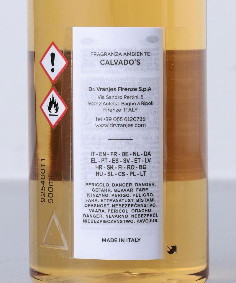 ＜Dr. Vranjes（ドットール・ヴラニエス）＞ CALVADOS リフィル 500ml