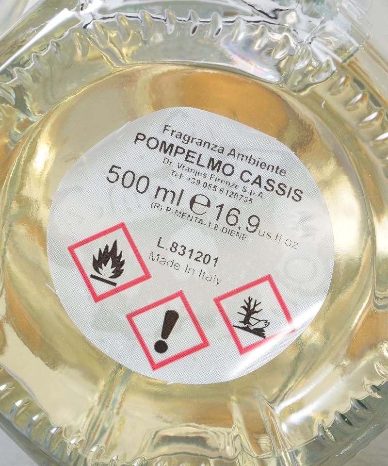 ＜Dr. Vranjes（ドットール・ヴラニエス）＞ POMPELMO CASSIS ディフューザー 500ml