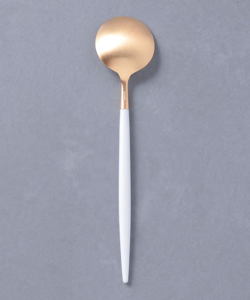 ＜CUTIPOL（クチポール）＞GOA White Gold デザートスプーン
