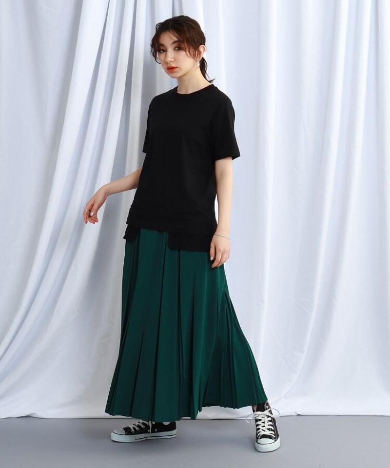 【ウォッシャブル】ポケットデザインTシャツ