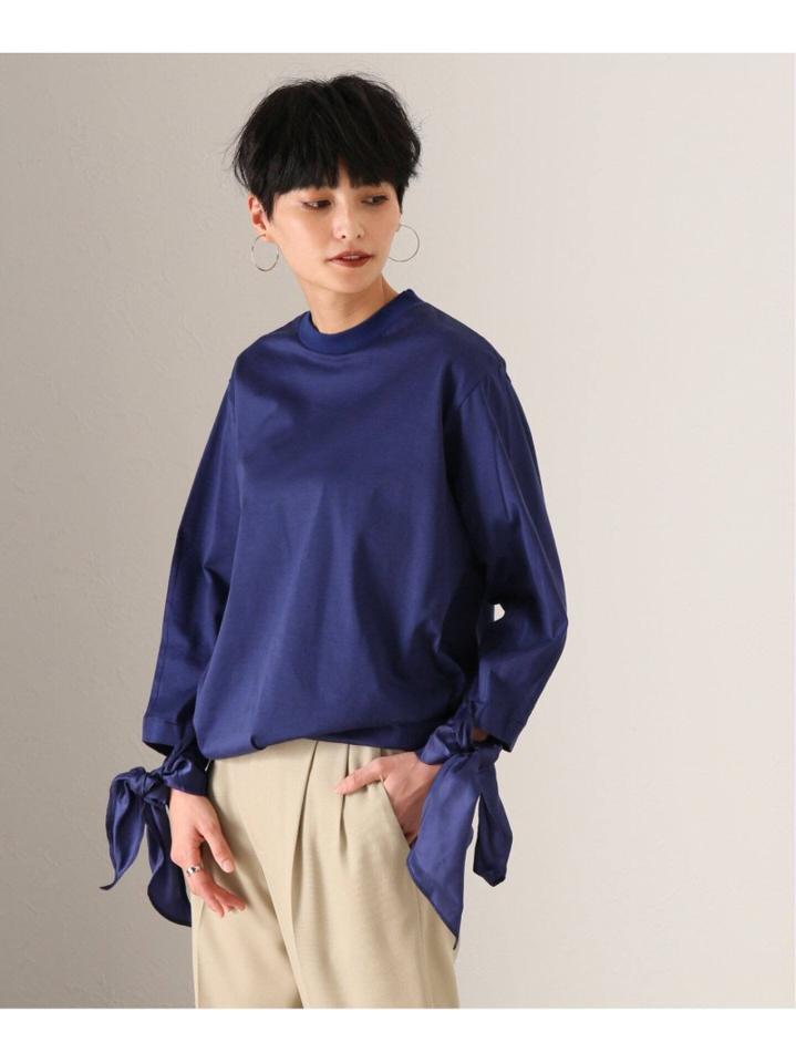 【TOGA PULLA/トーガプルラ】Silket jersey L/S:カットソー（JOURNAL STANDARD L'ESSAGE）