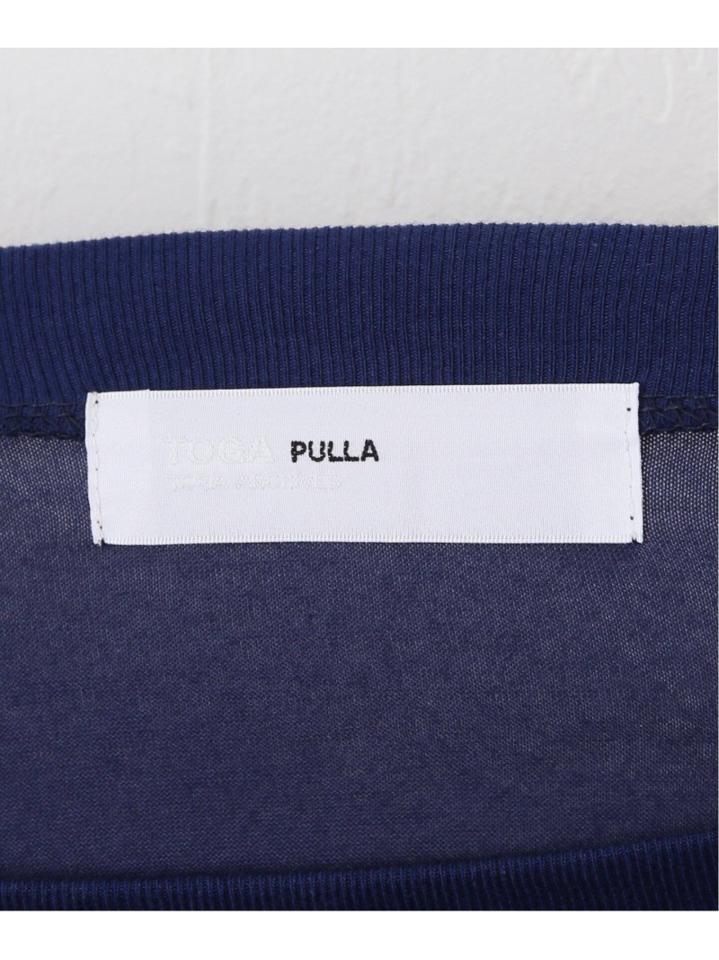 【TOGA PULLA/トーガプルラ】Silket jersey L/S:カットソー（JOURNAL STANDARD L'ESSAGE）