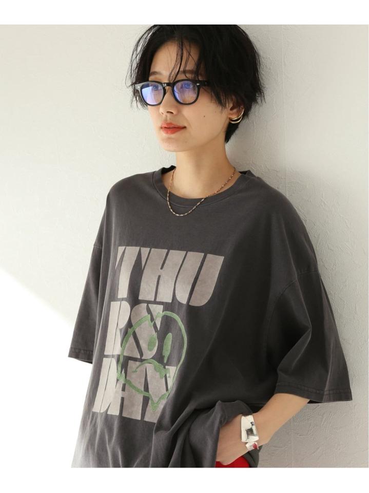 【STAND ALONE/スタンド アローン】THURSDAY SMILE :Tシャツ