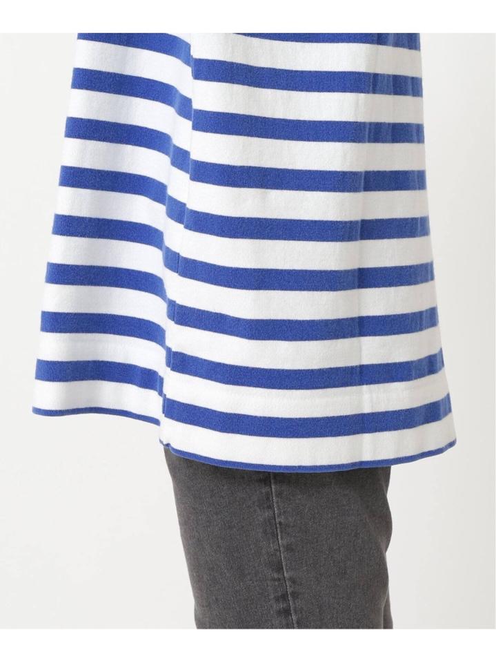 【R JUBILEE/アール ジュビリー】Boatneck Long Tee (Stripe):カットソー◆（JOURNAL STANDARD L'ESSAGE）