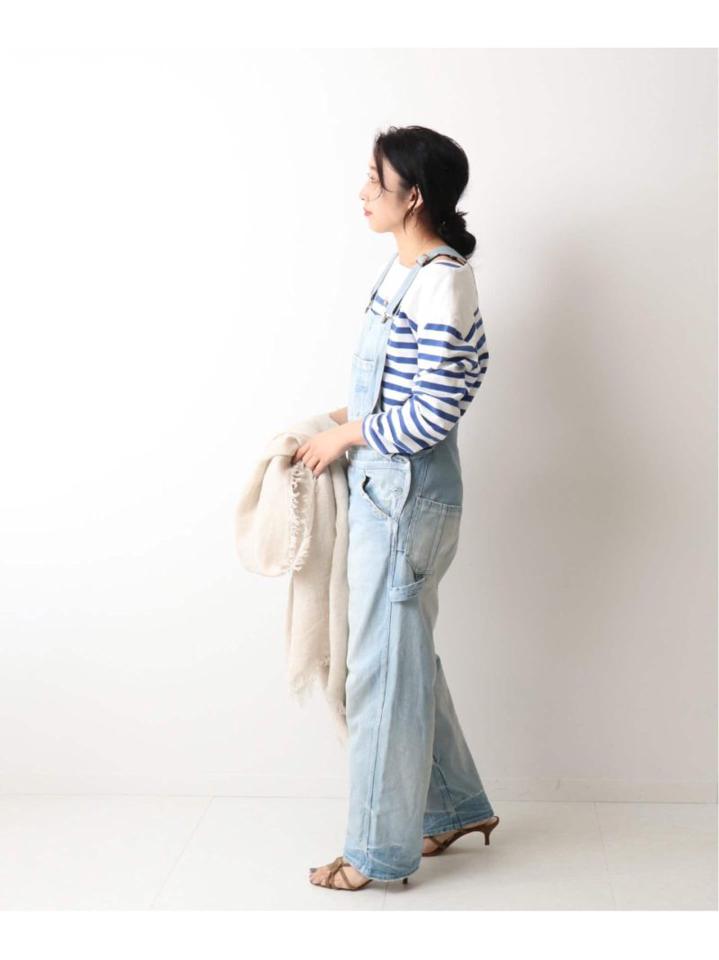 【R JUBILEE/アール ジュビリー】Boatneck Long Tee (Stripe):カットソー◆（JOURNAL STANDARD L'ESSAGE）