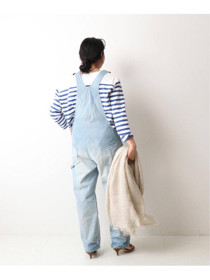 【R JUBILEE/アール ジュビリー】Boatneck Long Tee (Stripe):カットソー◆（JOURNAL STANDARD L'ESSAGE）