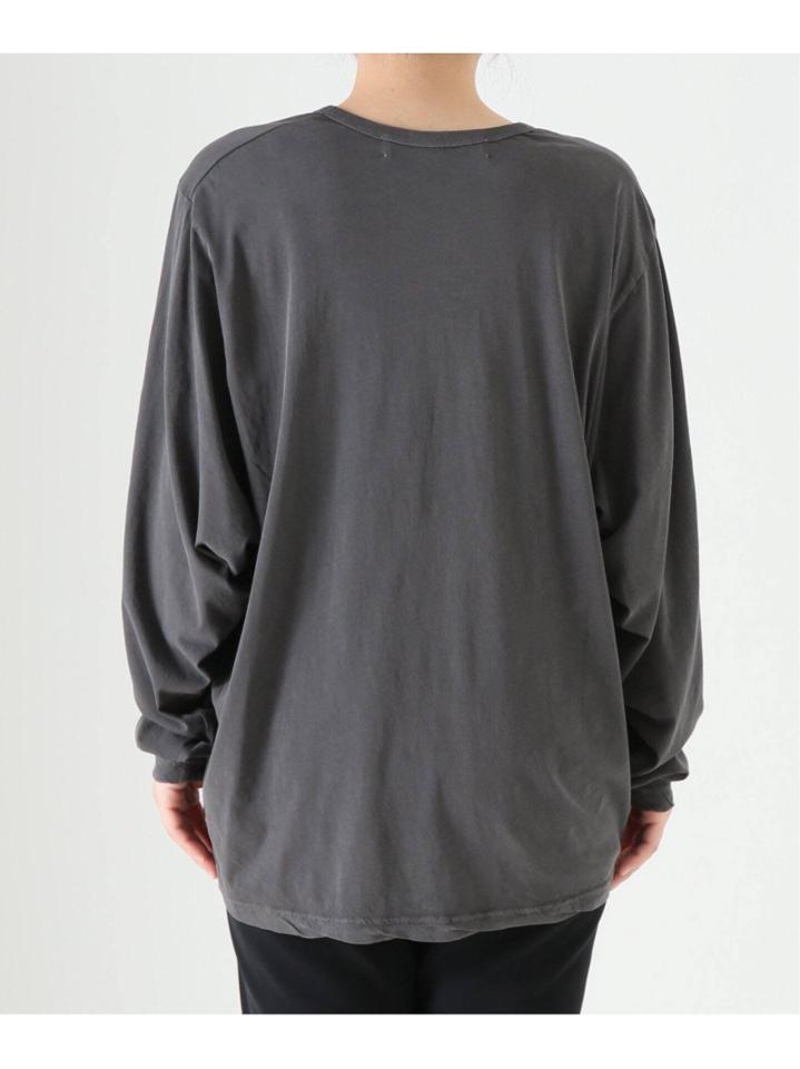 【INSCRIRE /アンスクリア】Technorama Long Sleeve Tee:ロングスリーブTシャツ（JOURNAL STANDARD L'ESSAGE）