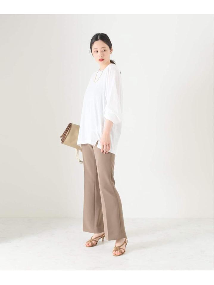 【INSCRIRE /アンスクリア】Technorama Long Sleeve Tee:ロングスリーブTシャツ（JOURNAL STANDARD L'ESSAGE）
