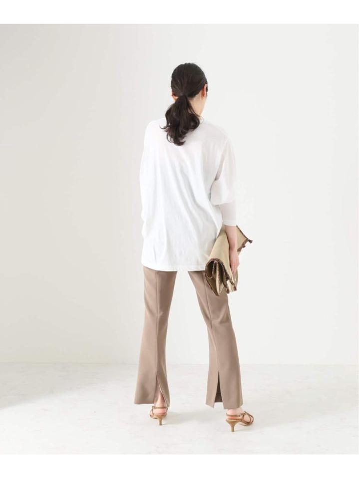 【INSCRIRE /アンスクリア】Technorama Long Sleeve Tee:ロングスリーブTシャツ（JOURNAL STANDARD L'ESSAGE）