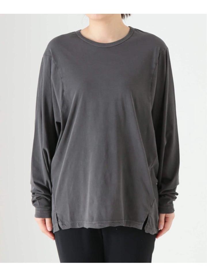 【INSCRIRE /アンスクリア】Technorama Long Sleeve Tee:ロングスリーブTシャツ（JOURNAL STANDARD L'ESSAGE）