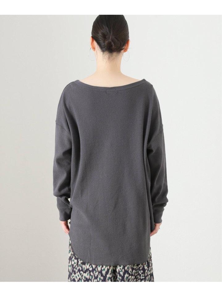 ワッフルボートネックプルオーバー（JOURNAL STANDARD L'ESSAGE）