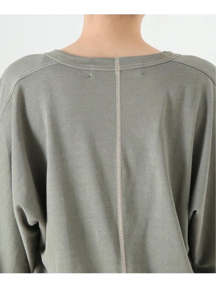 【INSCRIRE /アンスクリア】Rayon Plating American Football:フットボールTシャツ（JOURNAL STANDARD L'ESSAGE）