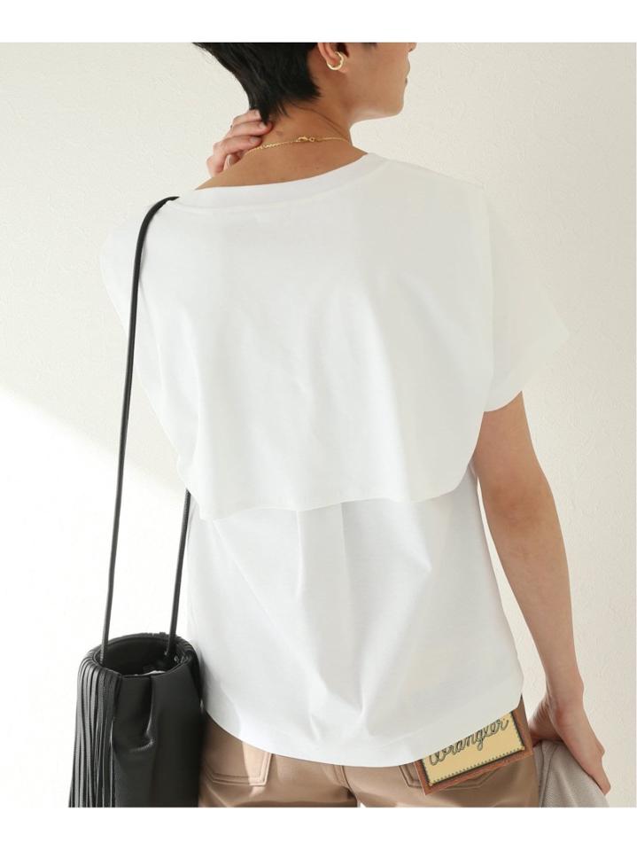 【SEEALL / シーオール】UMBRELLA YOKE T-SHIRTS:カットソー