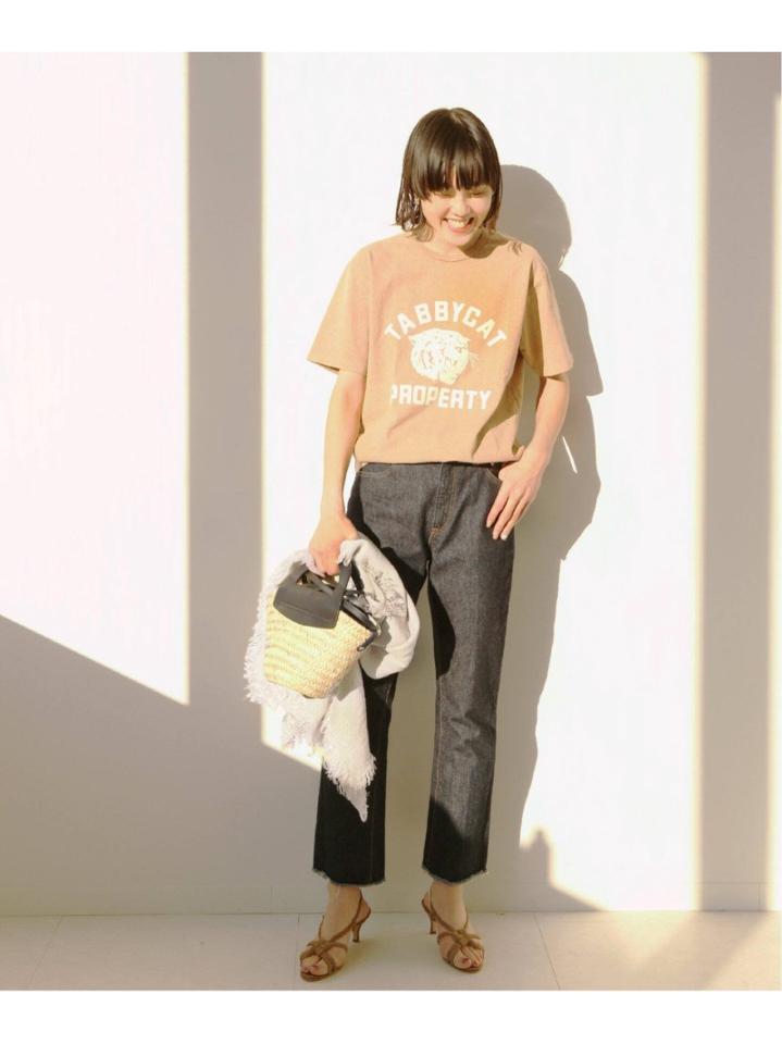 【Mixta/ミクスタ】別注 TABBY CAT PROPERTY TEE:Tシャツ◆（JOURNAL STANDARD L'ESSAGE）