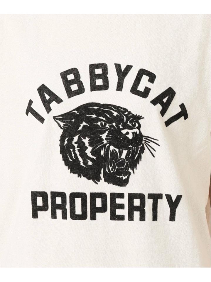 【Mixta/ミクスタ】別注 TABBY CAT PROPERTY TEE:Tシャツ◆（JOURNAL STANDARD L'ESSAGE）