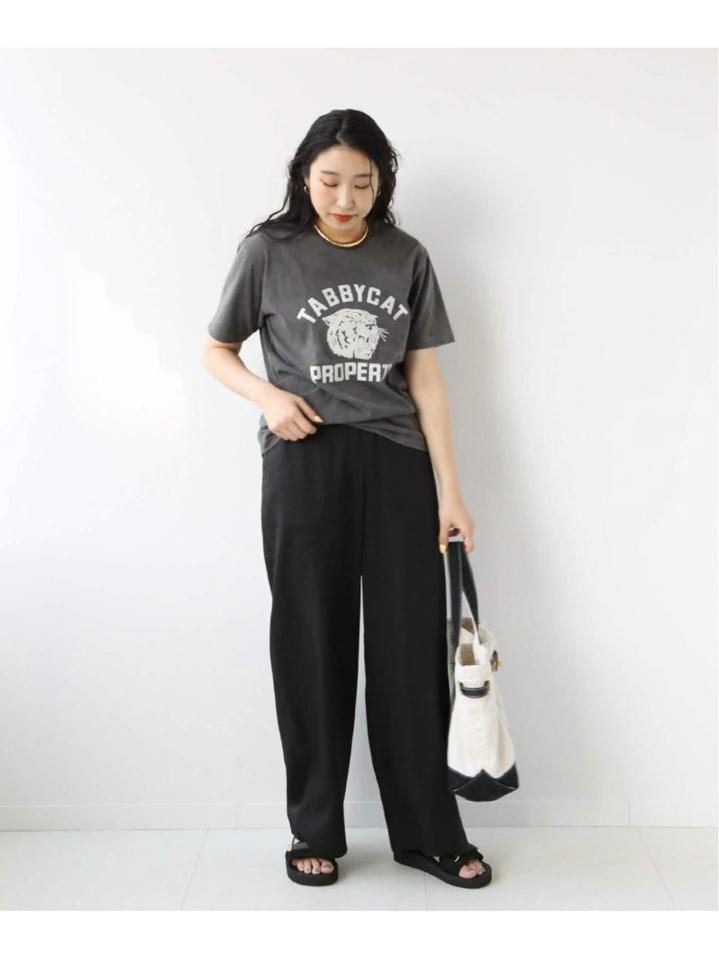 【Mixta/ミクスタ】別注 TABBY CAT PROPERTY TEE:Tシャツ◆（JOURNAL STANDARD L'ESSAGE）