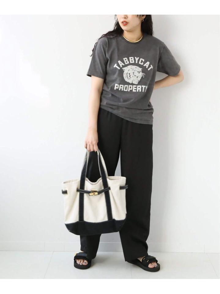 【Mixta/ミクスタ】別注 TABBY CAT PROPERTY TEE:Tシャツ◆（JOURNAL STANDARD L'ESSAGE）