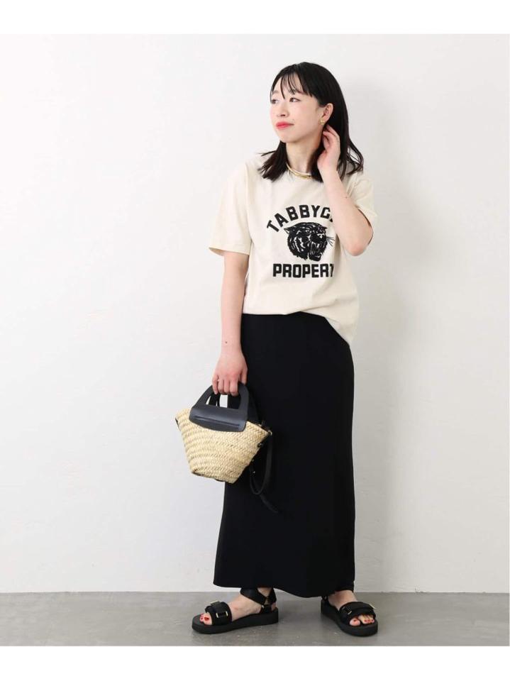 【Mixta/ミクスタ】別注 TABBY CAT PROPERTY TEE:Tシャツ◆（JOURNAL STANDARD L'ESSAGE）