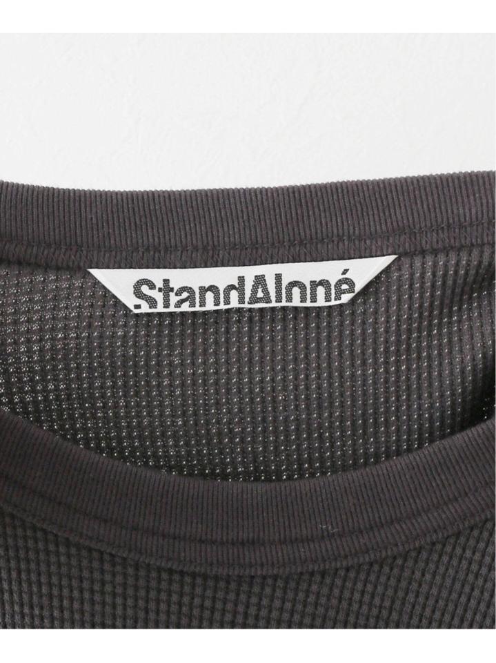 【STAND ALONE/スタンド アローン】SPECIAL COL WAFFLE JERSEY :ワンピース