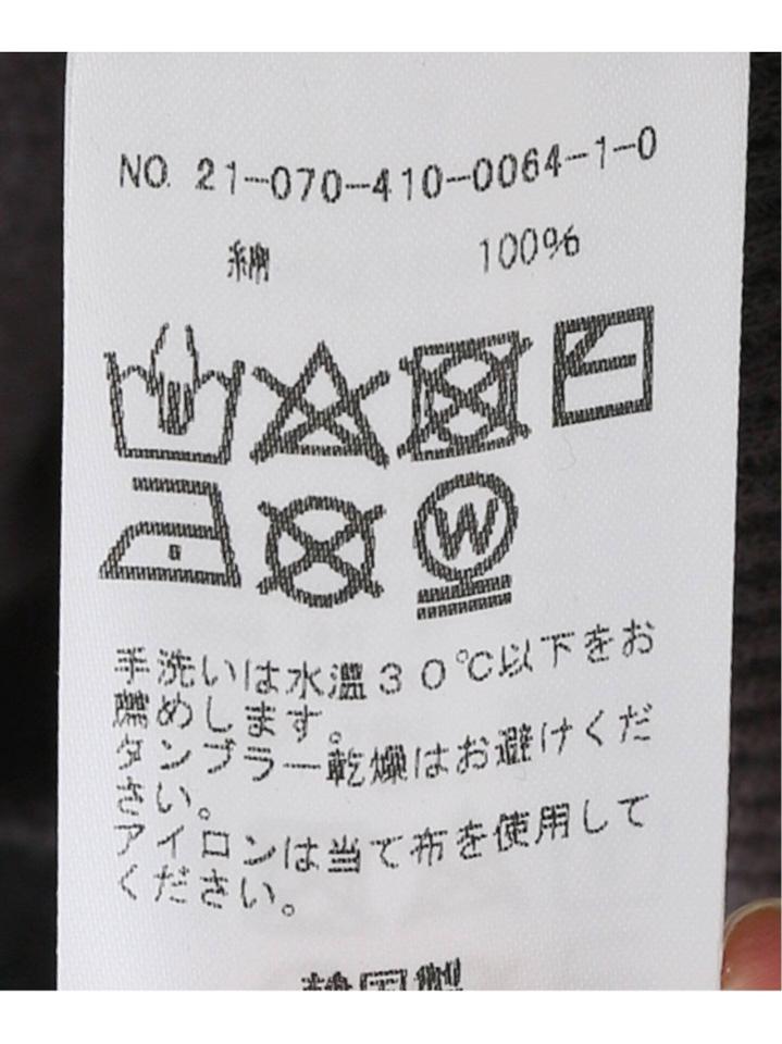 【STAND ALONE/スタンド アローン】SPECIAL COL WAFFLE JERSEY :ワンピース