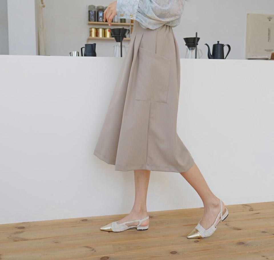 ポケットツータックパンツ・全4色・t67544 レディース 【pt】【パンツ ズボン クロップド丈 半端丈 七分丈 7分丈 ツータック タックパンツ ワイド ワイドパンツ 単色 無地 シンプル 大人 カジュアル 春 夏 秋 韓国 ファッション】【ハイホリHIHOLLI】