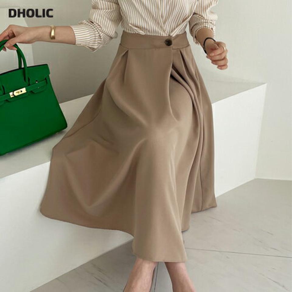 【SUPER SALE】≪人気商品再入荷≫ストライプカラーワンピース・全2色・b67568 レディース 【ops】 ワンピース ロング丈 長袖 シャツワンピース ストライプ柄 大人 フレア 異素材 カジュアル 春 秋 韓国ファッション HIHOLLI