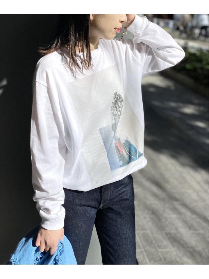 <<追加>>POET MEETS DUBWISE Collage2 Long-T:カットソー◆（JOURNAL STANDARD L'ESSAGE）