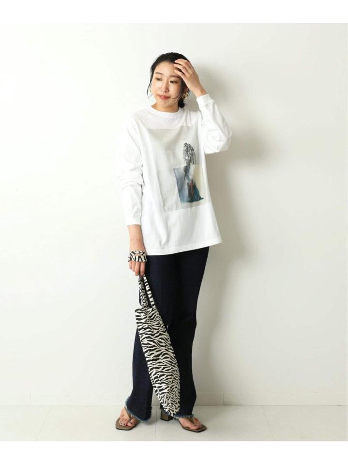 <<追加>>POET MEETS DUBWISE Collage2 Long-T:カットソー◆（JOURNAL STANDARD L'ESSAGE）