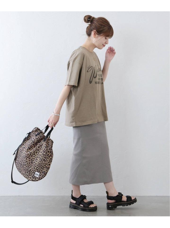 フロスト加工プリントTシャツ