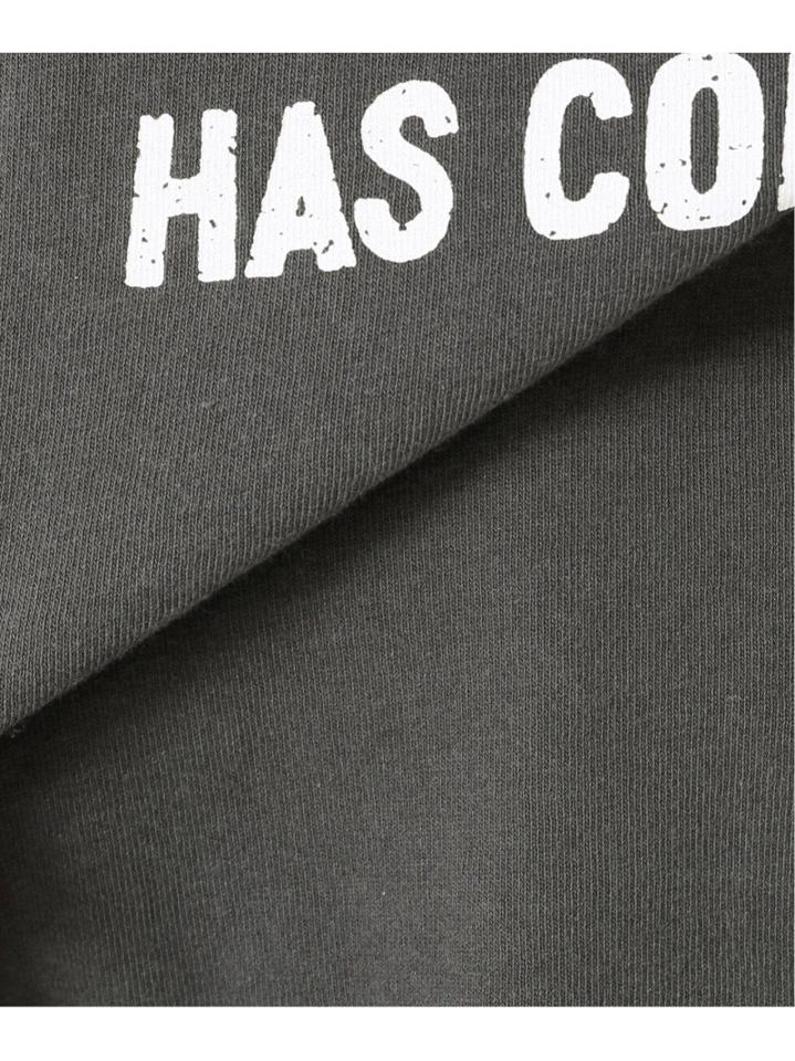 フロスト加工プリントTシャツ