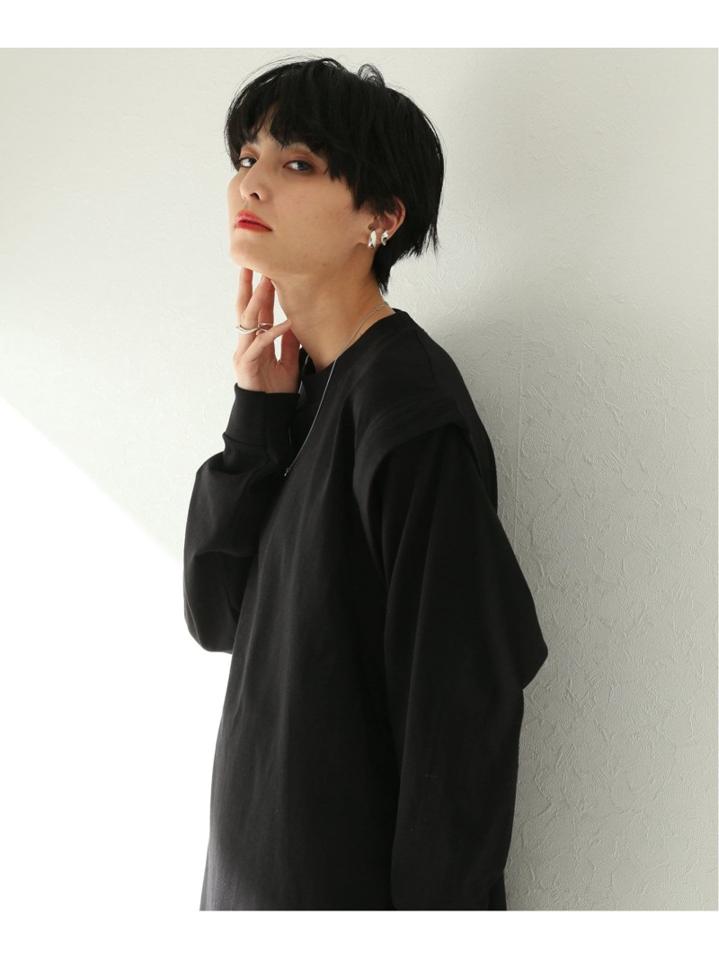 【PRE_/プレ】3WAY L/S T:Tシャツ