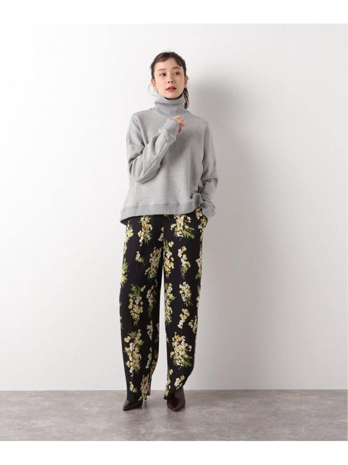 【Tibi/ティビ】 T NECK TOP LIGHTWEIGHT FALL TERRY:スウェット（JOURNAL STANDARD L'ESSAGE）