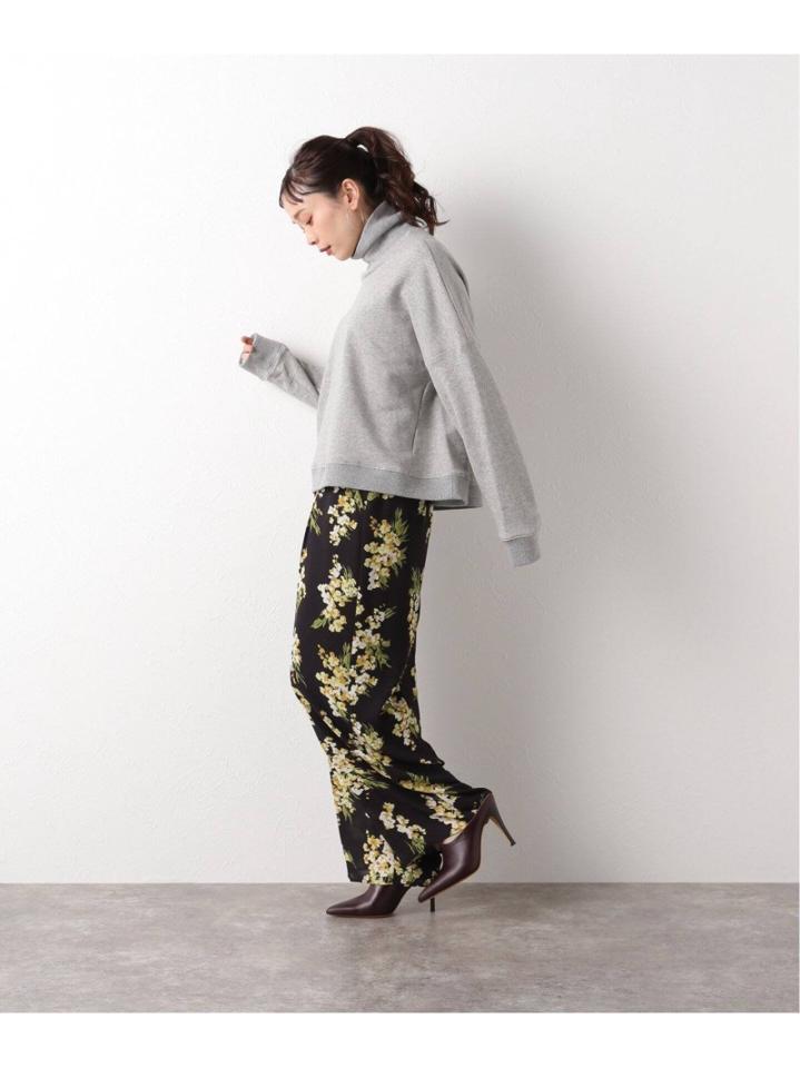 【Tibi/ティビ】 T NECK TOP LIGHTWEIGHT FALL TERRY:スウェット（JOURNAL STANDARD L'ESSAGE）