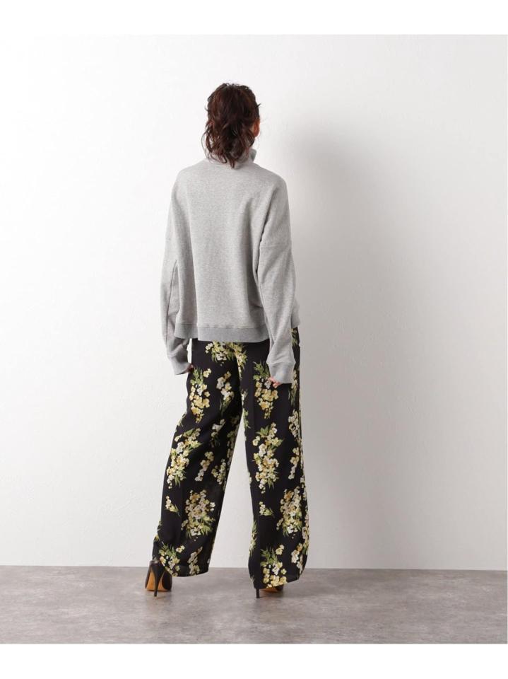 【Tibi/ティビ】 T NECK TOP LIGHTWEIGHT FALL TERRY:スウェット（JOURNAL STANDARD L'ESSAGE）