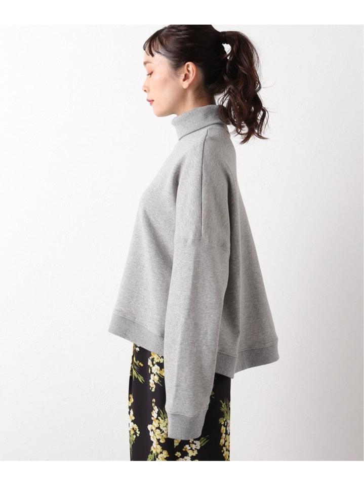 【Tibi/ティビ】 T NECK TOP LIGHTWEIGHT FALL TERRY:スウェット（JOURNAL STANDARD L'ESSAGE）