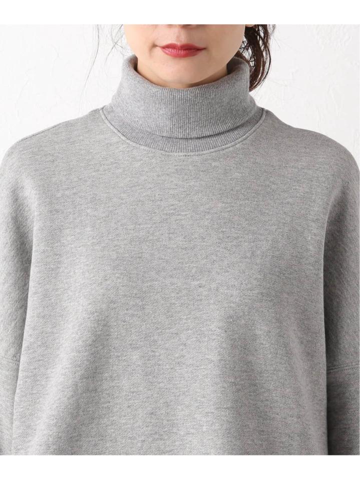 【Tibi/ティビ】 T NECK TOP LIGHTWEIGHT FALL TERRY:スウェット（JOURNAL STANDARD L'ESSAGE）