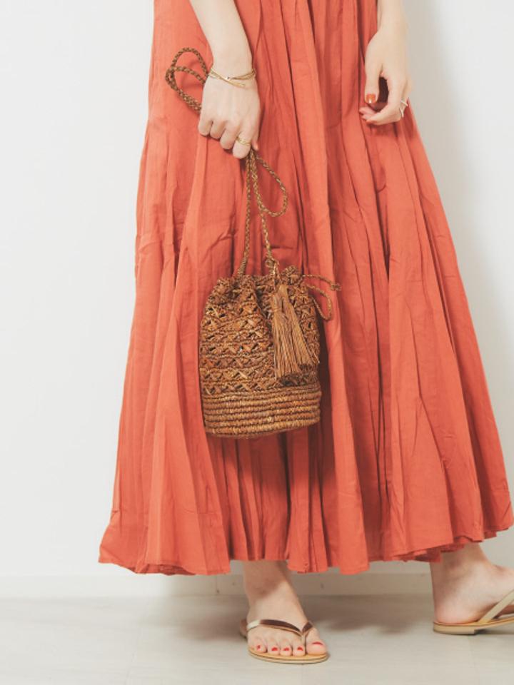 【MAISON N.H PARIS】 Judith カゴ巾着