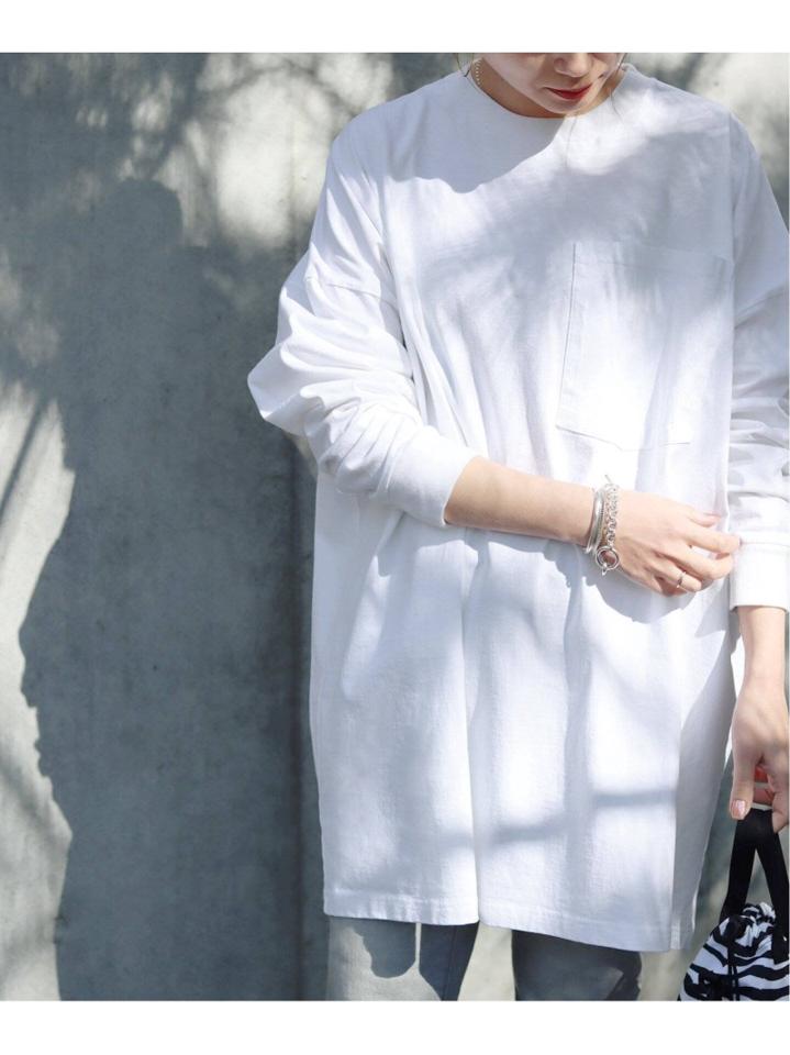 【HOLIDAY/ホリデイ】SUPER FINE DRY POCKET BIG :ロングスリーブTシャツ