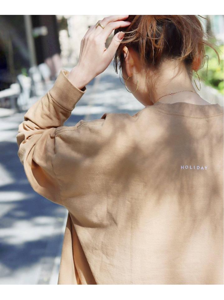 【HOLIDAY/ホリデイ】SUPER FINE DRY POCKET BIG :ロングスリーブTシャツ