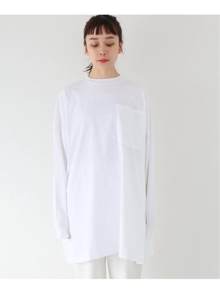 【HOLIDAY/ホリデイ】SUPER FINE DRY POCKET BIG :ロングスリーブTシャツ