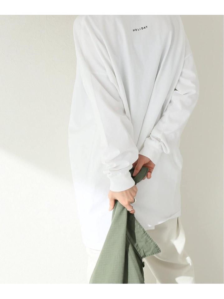 【HOLIDAY/ホリデイ】SUPER FINE DRY POCKET BIG :ロングスリーブTシャツ