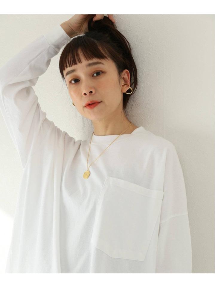 【HOLIDAY/ホリデイ】SUPER FINE DRY POCKET BIG :ロングスリーブTシャツ